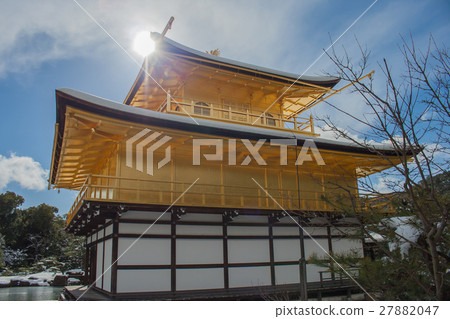Golden Pavilion of Kinkakuji Temple. Golden Pavilion of Kinkakuji Temple. 27882047