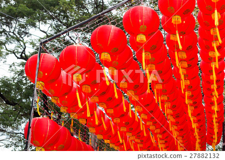 red lantern chinese new year decoration red lantern chinese new year decoration 27882132