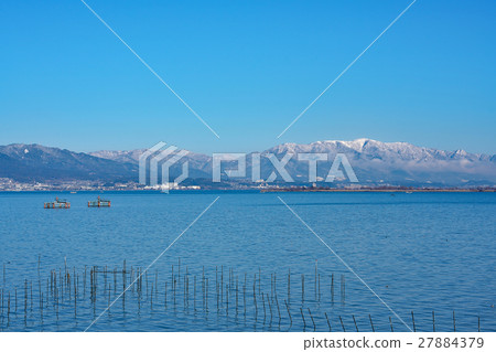Hirayama mountain system with snow makeup 27884379