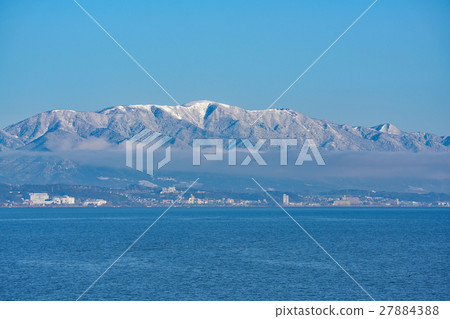 Hirayama mountain system with snow makeup 27884388