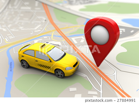 taxi navigation 27884991