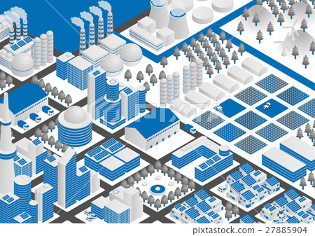 城市和工業 27885904