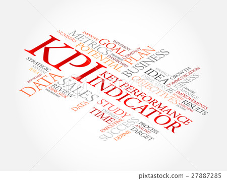 KPI - Key Performance Indicator word cloud KPI - Key Performance Indicator word cloud 27887285