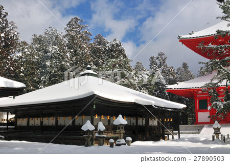 Nemoto Ohto和Mikado的雪景 27890503