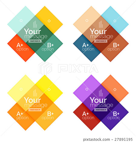 Vector color stripes infographics templates 27891195