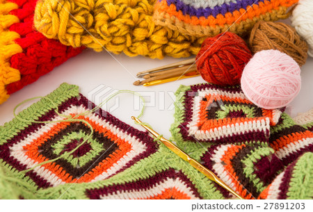 Knitting wool yarn coldness measures fashion item hand-knitting winter 27891203