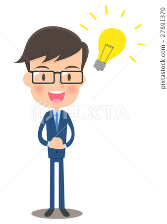 I think of male company employees - Stock Illustration [27891370] - PIXTA