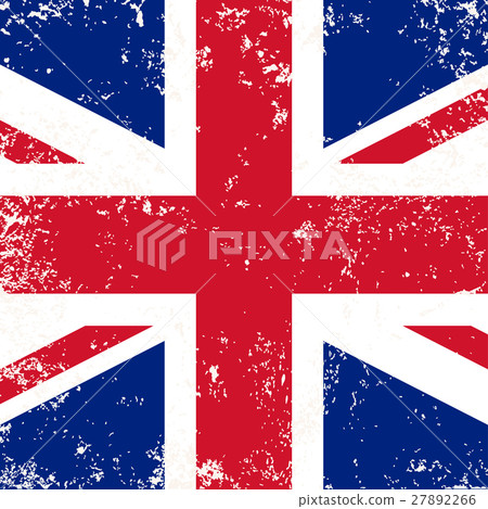 United Kingdom or Britain flag in grunge style United Kingdom or Britain flag in grunge style 27892266