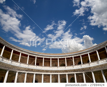 Renaissance palace of Carlos V, Alhambra, Granada 27894424