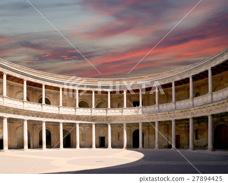 Renaissance palace of Carlos V, Alhambra, Granada 27894425