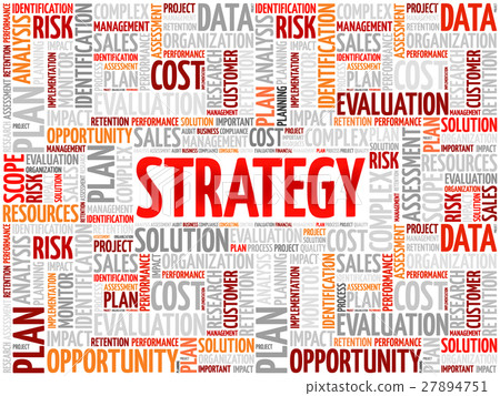 Strategy word cloud 27894751