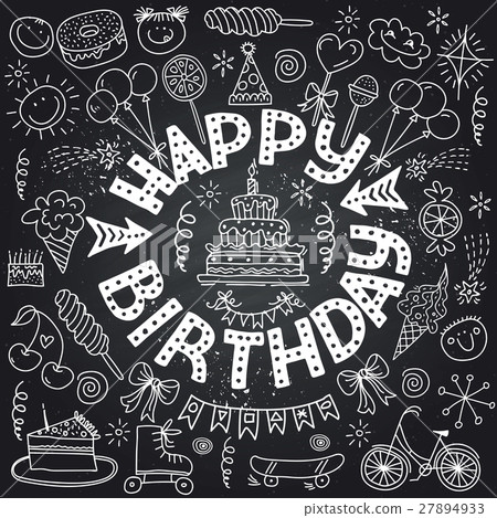 Poster for the birthday greetings. 27894933