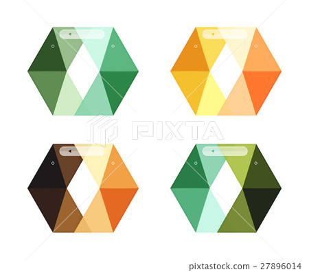 Vector colorful business infographic template or 27896014
