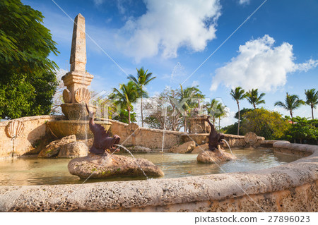 Fountain in Altos de Chavon 27896023