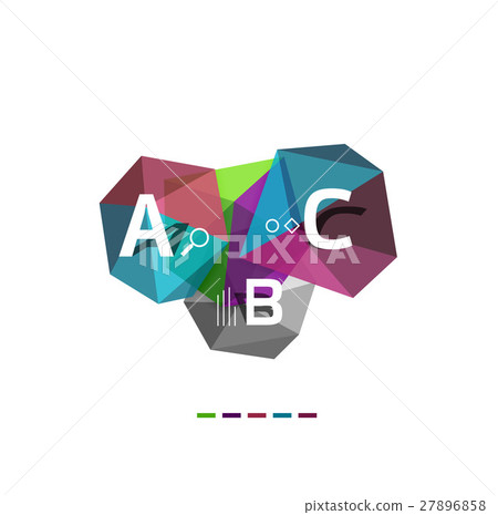 ABC infographics vector - Stock Illustration [27896858] - PIXTA