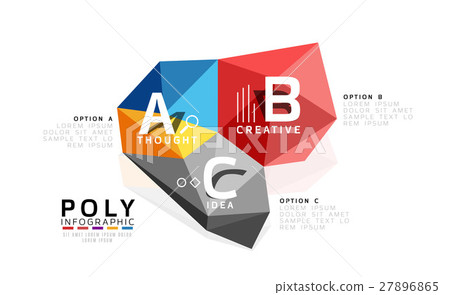 ABC infographics vector ABC infographics vector 27896865