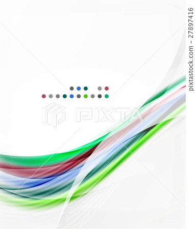Vector shiny wave abstract background Vector shiny wave abstract background 27897416