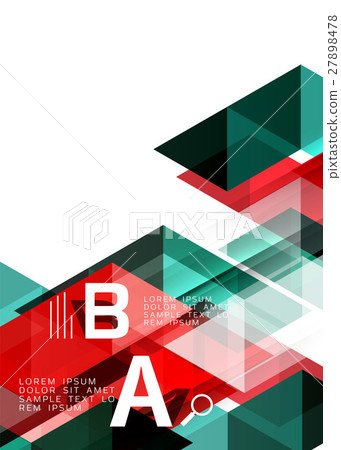 Transparent overlapping triangles Transparent overlapping triangles 27898478