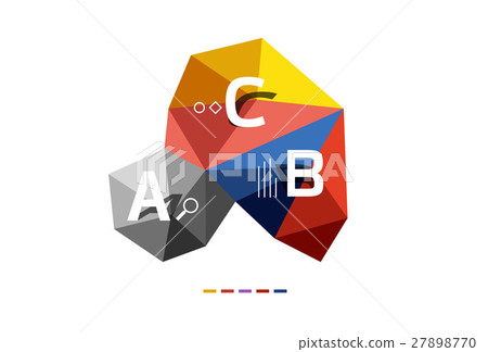 ABC infographics vector - Stock Illustration [27898770] - PIXTA
