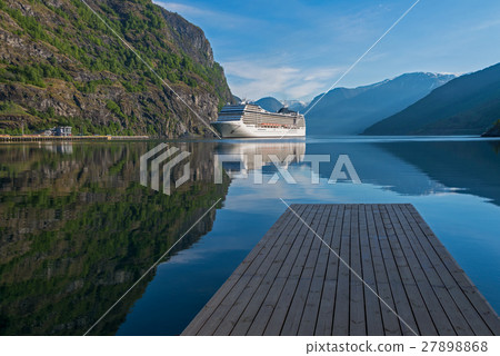 Aurland fjord in Norway. 27898868