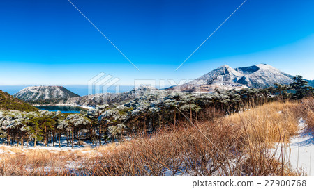 雪的霧島地質公園_兩湖全景天文台 27900768