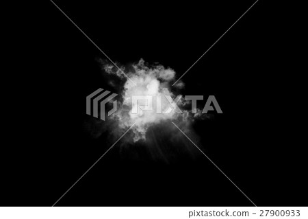 Textured Smoke,Abstract black,isolated on black 27900933