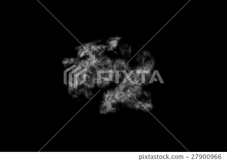 Textured Smoke,Abstract black,isolated on black 27900966