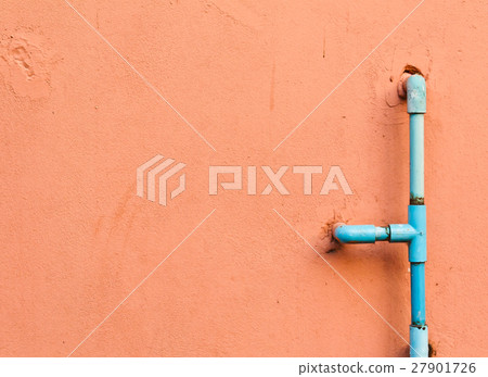 Water pipes on the wall Water pipes on the wall 27901726