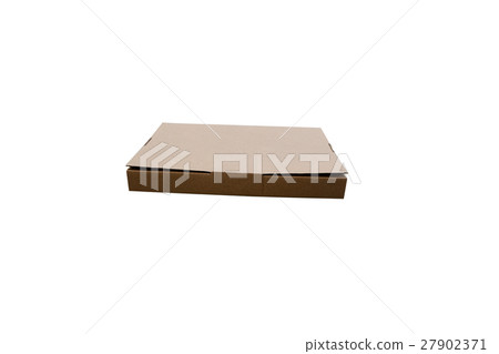 cardboard box isolated on a white background. cardboard box isolated on a white background. 27902371
