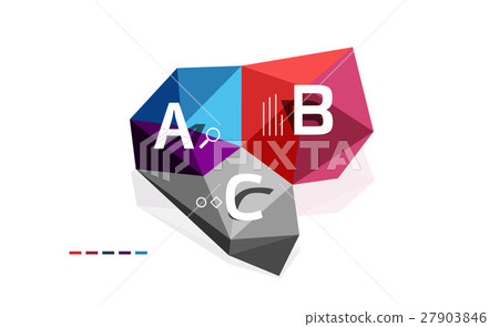 ABC infographics vector - Stock Illustration [27903846] - PIXTA