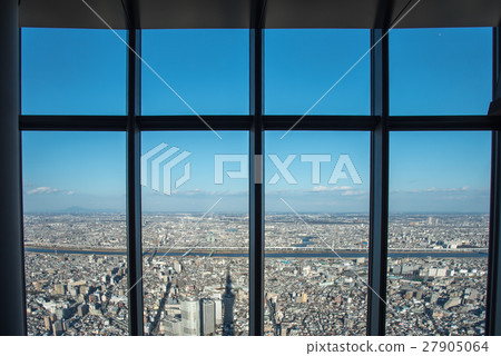 Scenery in the center of Tokyo that I want from the observatory Scenery in the center of Tokyo that I want from the observatory 27905064