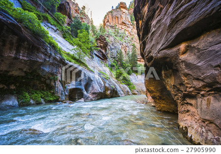 zion narrow in Zion National park 27905990