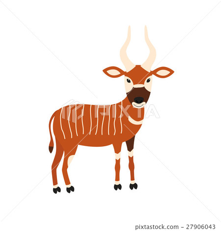 Bongo cartoon character isolated on white 27906043