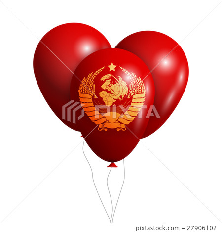 Balloons wish Coat of Arms of Soviet Union 27906102