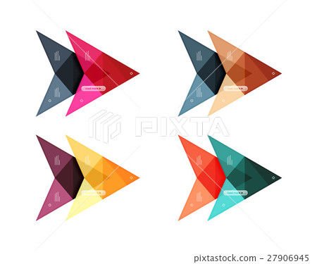 Vector colorful arrow option infographics Vector colorful arrow option infographics 27906945