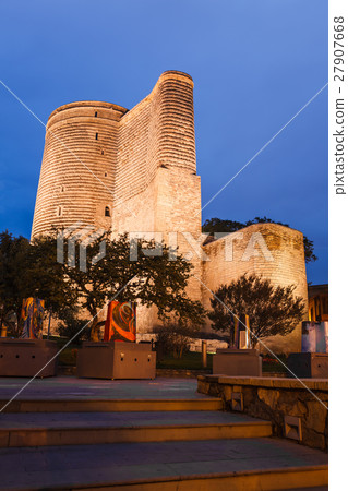 Maiden Tower in the evening 27907668