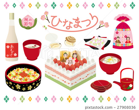 Hinamatsuri Food and drink set 27908036