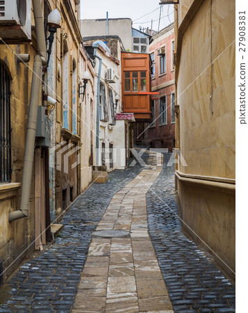 Alley at Inner City of Baku 27908381