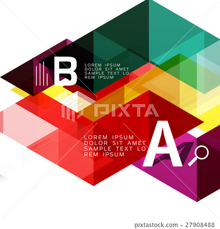 Vector geometric abstract background Vector geometric abstract background 27908488