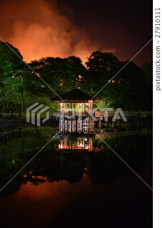 老城奈良的Wakakusayama-yaki 老城奈良的Wakakusayama-yaki 27910311