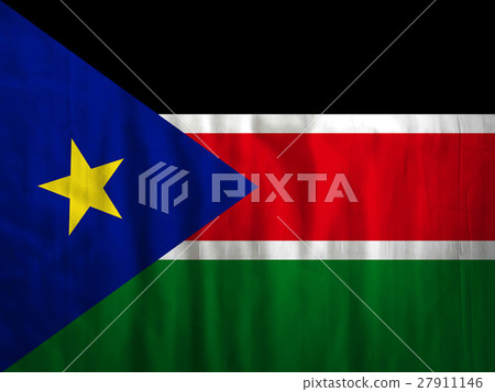 Sudan flag fabric texture textile 27911146