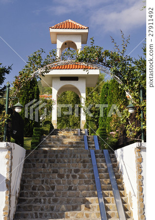 Arch in Sveti Vlas street, Bulgaria 27911492