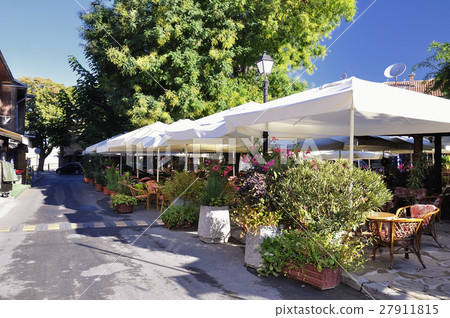 View on cafe in Nesebar, Bulgaria View on cafe in Nesebar, Bulgaria 27911815