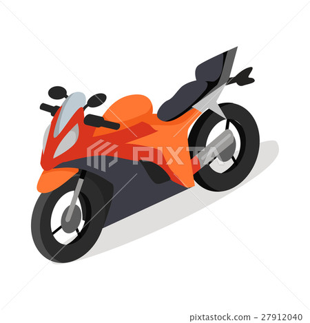 Bike Vector Icon in Isometric Projection 27912040