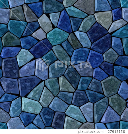 medium blue colored marble irregular mosaic medium blue colored marble irregular mosaic 27912158