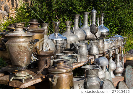 Antique jugs and dishes Antique jugs and dishes 27915435