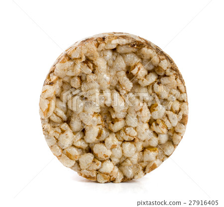 Grain crispbreads isolated on white background Grain crispbreads isolated on white background 27916405