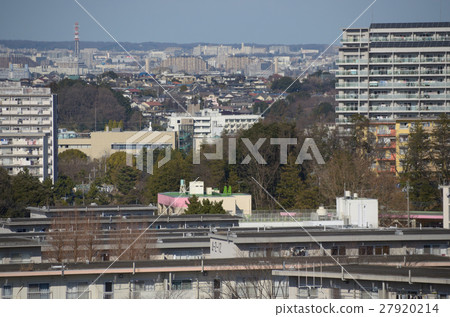 Tama City Hall Government building (From Yokoyama's Road Observation Deck) 27920214