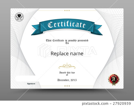 Certificate diploma border, Certificate template. Certificate diploma border, Certificate template. 27920939