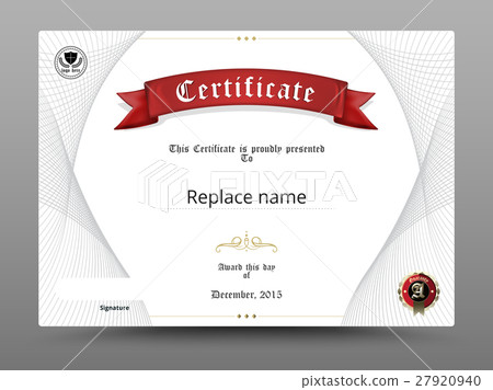 Certificate diploma border, Certificate template. Certificate diploma border, Certificate template. 27920940